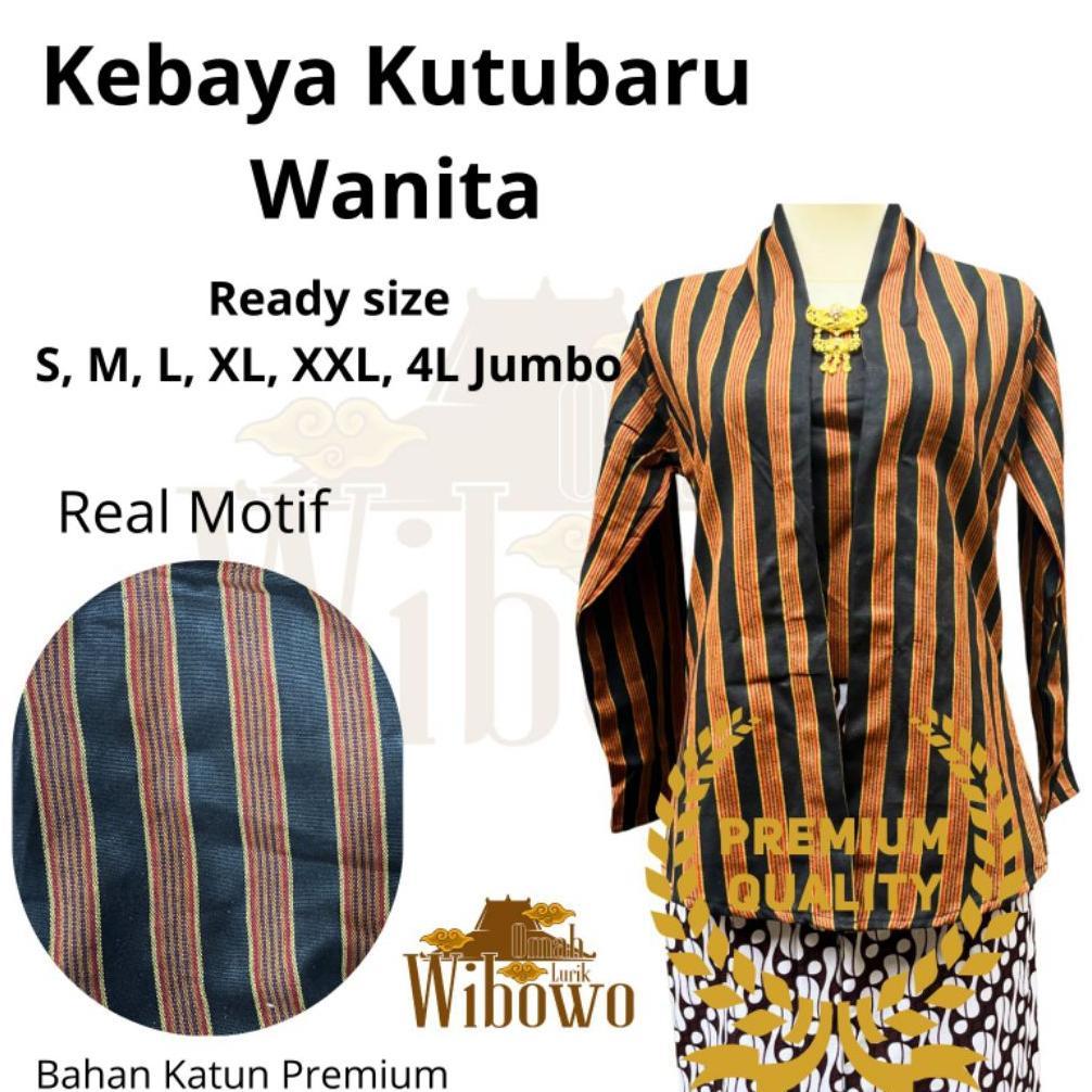 Premium Baju Adat Jawa Wanita Kebaya Kutubaru Wanita Dewasa Kutubaru Wanita Dewasa Jumbo Size S M L 