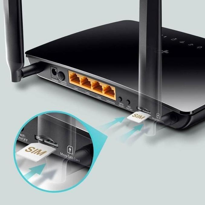 TERLARIS TPLINK TL-MR6400 WIRELESS N 4G LTE ROUTER WIFI MODEM MIFI TP-LINK