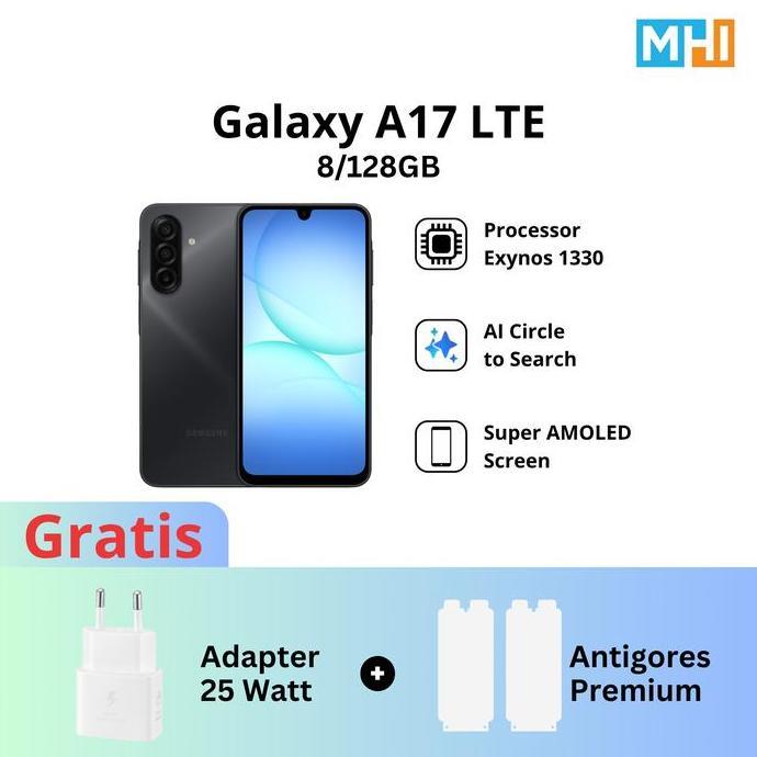 bariyahseller51 - samsung galaxy a17 5g/lte 8/256gb 8/128gb, original, bergaransi resmi