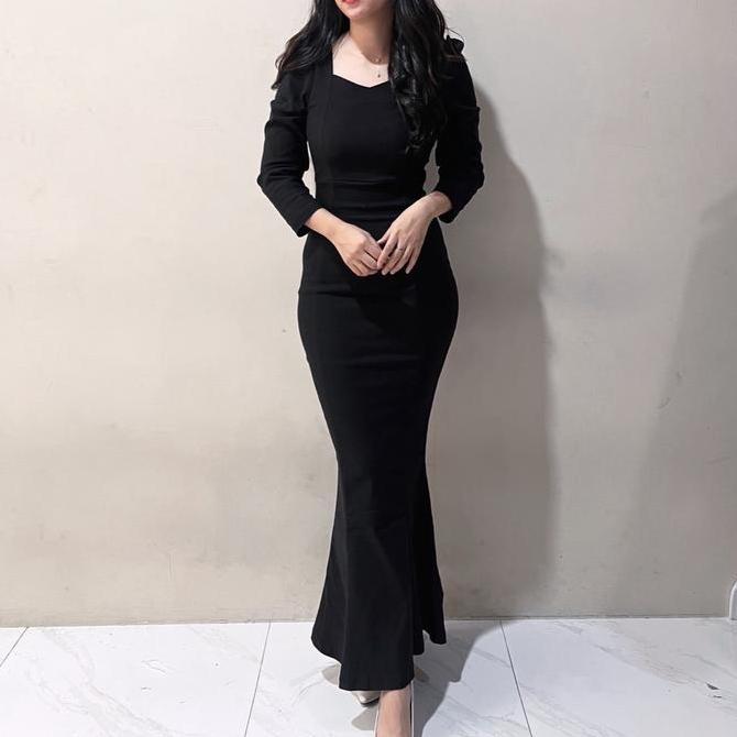 FLASH SALE HERFIT elma dress bodycone + duyung + dress wanita Casual FLASH SALE