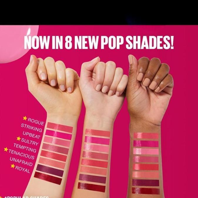 Updown- Maybelline Superstay Vinyl Ink Lipstik Glossy Tahan Lama 16 Jam Tanpa Transfer Dengan Aloe V
