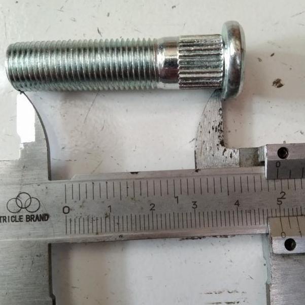 BAUT RODA CARRY EXTRA ST100 FUTURA T120SS PANJANG 5CM DRAT 1.25 1PC