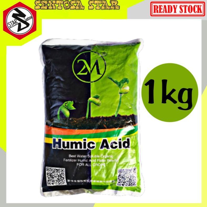 Promo Cod Asam Humat 1Kg Larut Dalam Air/ Humic Acid Original Serbuk/ Asam Humat Ah-90/ Humic Acid 1