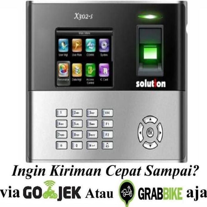 Mesin Absen / Access Door Fingerprint Solution X302S / X302-S
