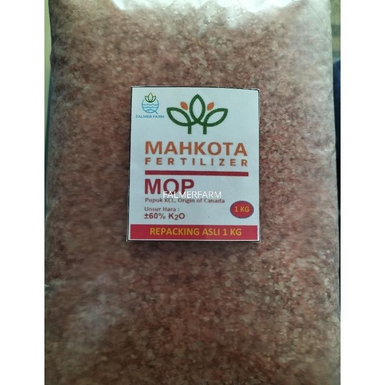 Promo Cod Pupuk Kcl Mahkota Fertilizer Mop Kemasan Repack 1 Kg ><