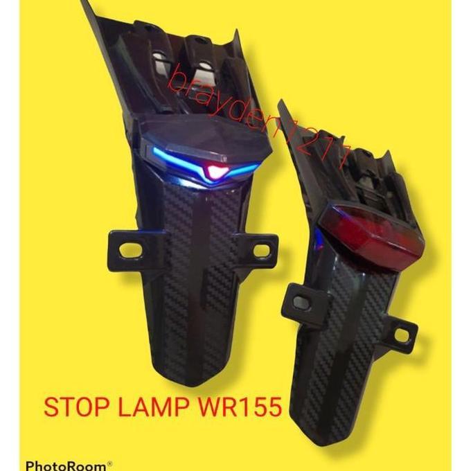 TERLARIS!! LAMPU STOP WR155 - STOPLAMP WR155 - SPAKBOR BELAKANG WR155
