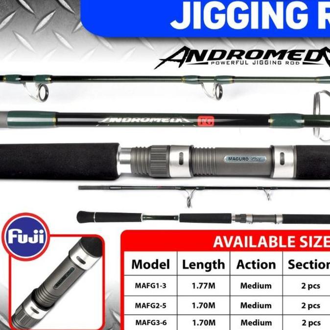 joran maguro andromeda pe 1 3 joran jigging