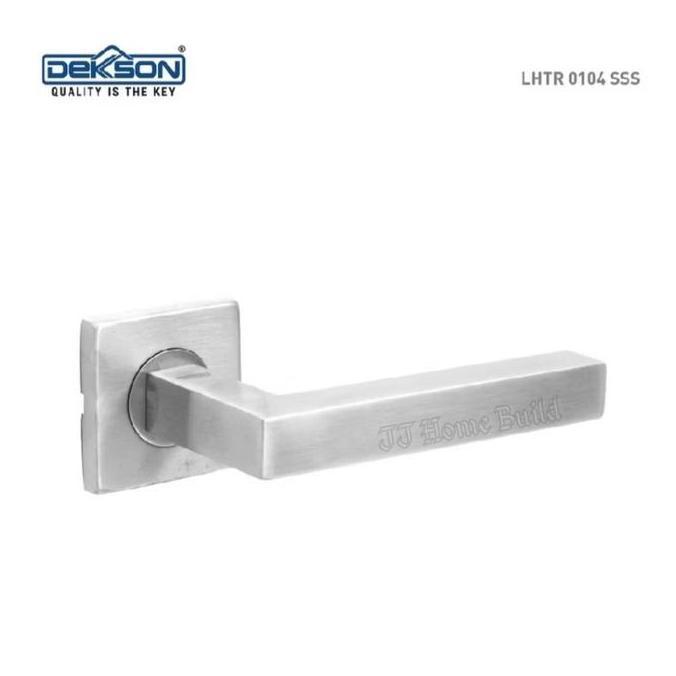 Paket Handle Dekson LHTR 0104 Stainless / Paket Handle Pintu Kayu