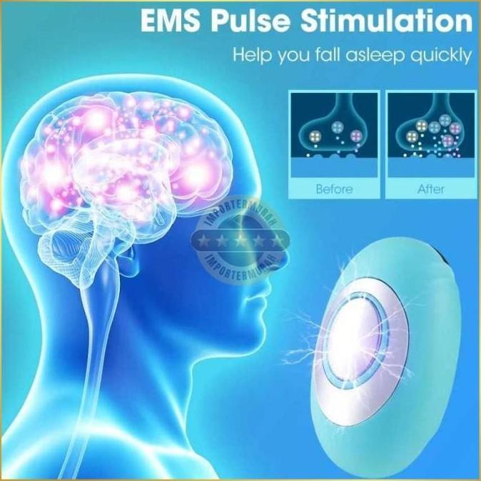GARINDS Alat Bantu Tidur Genggam Sleep Aid Palm Calmer Low Frequency Pulse
