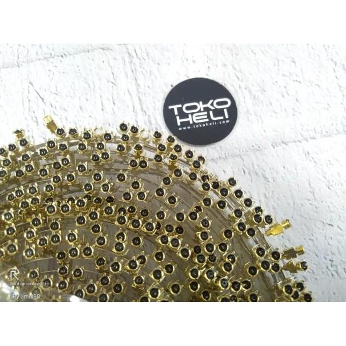 TERLARIS IPEX UFL IPX IPEX1 FEMALE PCB SOLDER SMD ANTENNA ADAPTER CONNECTOR