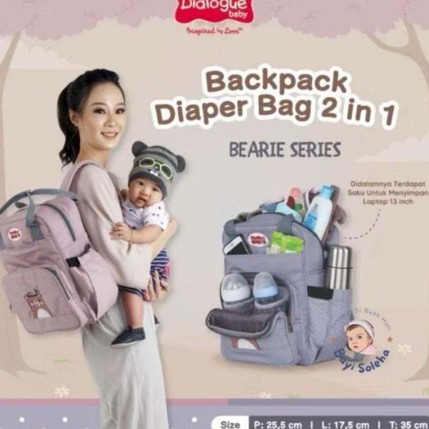 Tas Ransel Bearie Series - Dgt7316 Dialogue Baby