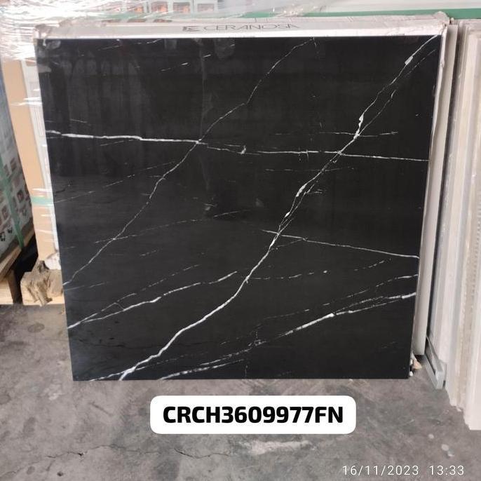 granit hitam putih ceranosa CRCH 360 9977 FN 60*60 kilap