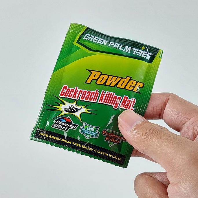 NICLIWITU Racun Kecoa Bubuk Ampuh Sekali Tabur Racun Kecoa Serbuk Obat Pembasmi Kecoak Racun Pembasm