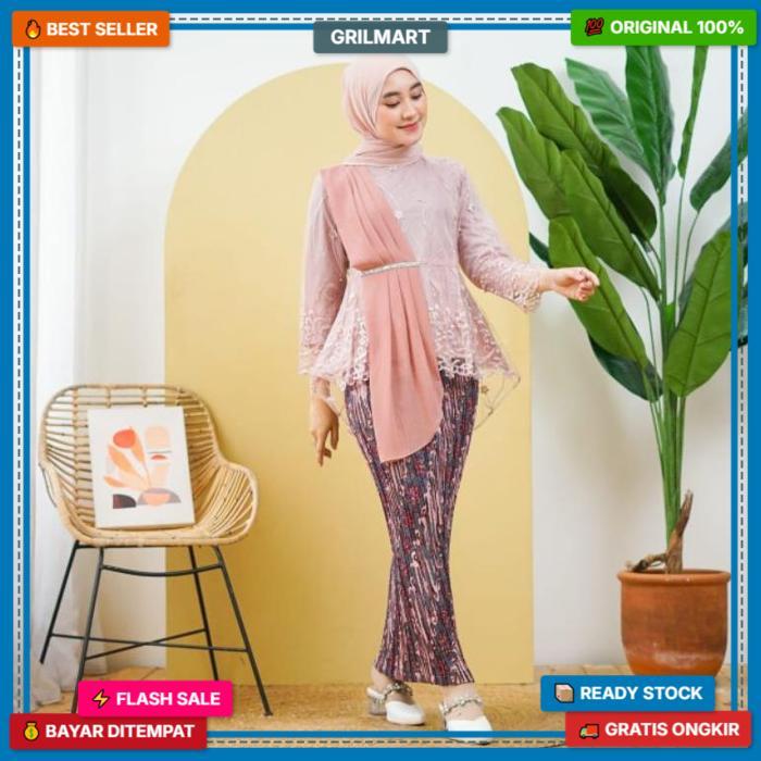 Set Kebaya Modern - Kebaya Wisuda - Kebaya Remaja - Kebaya Modern - Kebaya Kondangan - Kebaya Pesta 