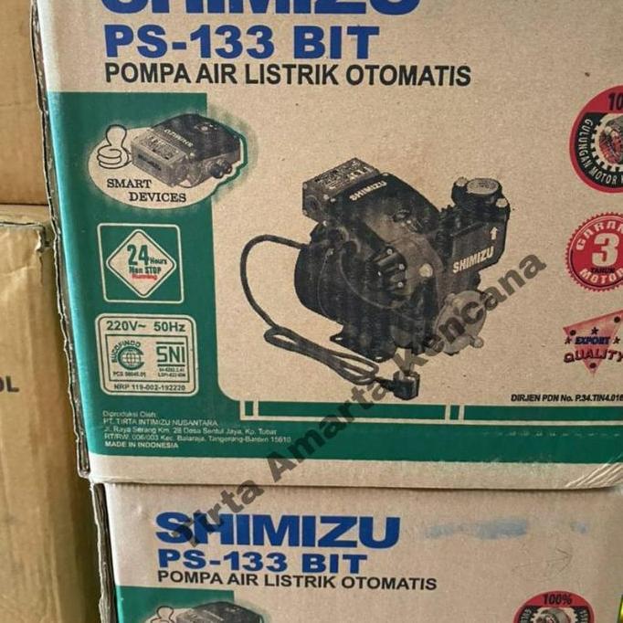 Pompa Air Ps 133 Bit Shimizu / Pompa Booster Ps-133Bit