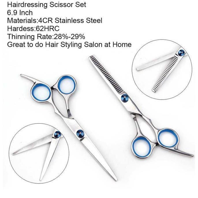 MATEGAV Gunting Grooming Set Anjing Presisi Aman / Grooming Gunting Bulu Perawatan Rambut Kucing Anj