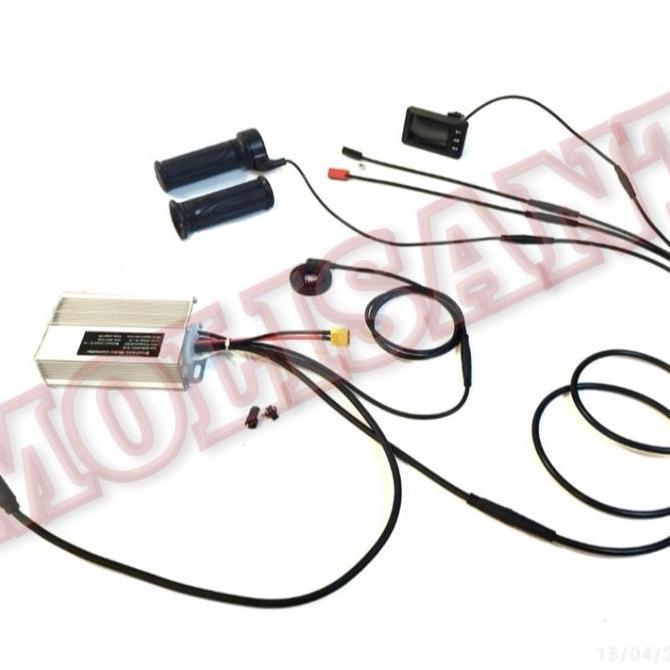 Controller Kit Lcd Bldc 500W Ebike Sepeda Listrik Waterproof