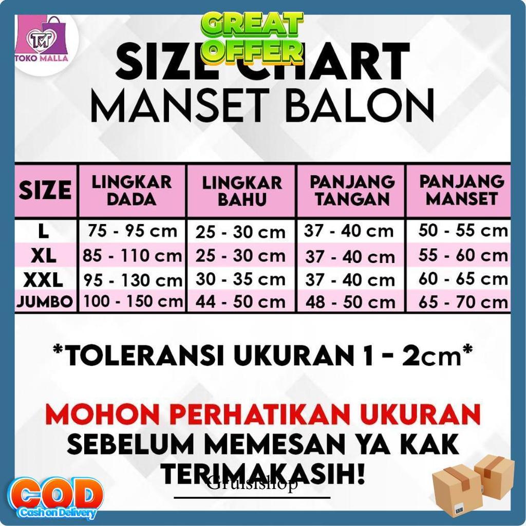 Baju Manset Kebaya Lengan Panjang Wanita Polos Bahan Spandek Balon Dalaman Perempuan Hitam Putih War
