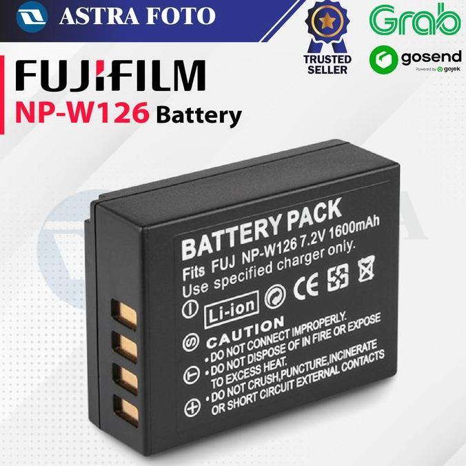 Battery FujiFilm NP-W126 Baterai FUJI XA10 XA2 XA3 XA5 XT10 XT20 XA1