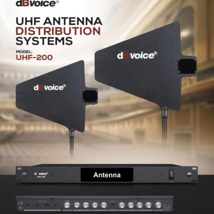 TERMURAH - Antena Mic UHF distribution Db Voice Uhf  Original