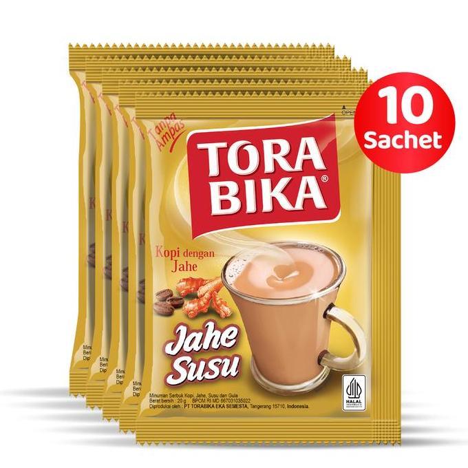Dolci- Kopi Torabika Jahe Susu Instant 10 Sachet