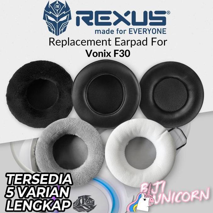 Lengkapjaminan- Earcup Earpad Ear Cushion Headset Gaming Rexus Vonix F30 F 30 Busa Pad