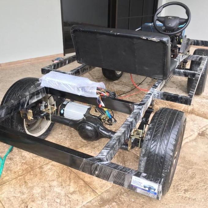 Mobil Listrik Gardan + Chasis 3000 Watt Motor Bldc 3Kw Torsi 70 Nm