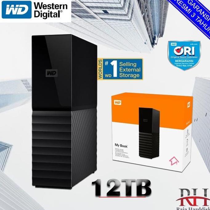 WD My Book New Design 12TB / HDD / Hardisk / Harddis External 3.5"
