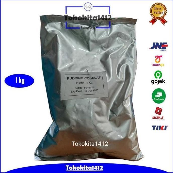 Jjd- Haan Pudding Chocolate Coklat Puding 1 Kg