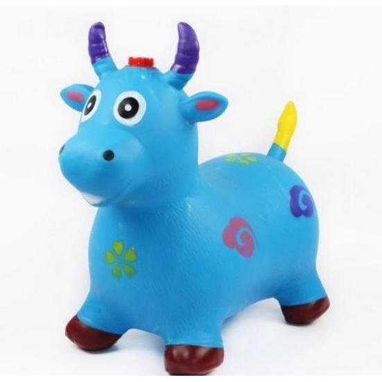 Boneka Karet Pompa Angin Mainan Anak Kuda Kudaan Empuk High Quality