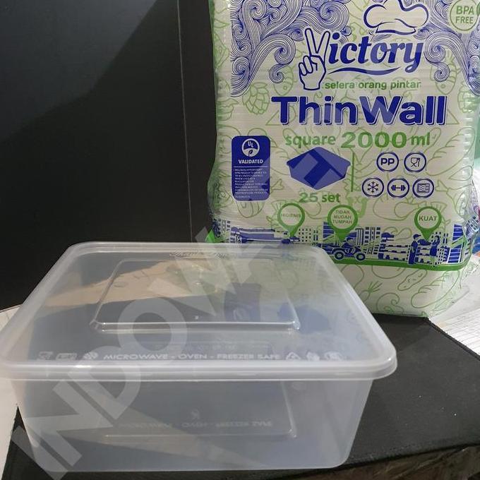 THINWALL VICTORY 2000 ML SQUARE