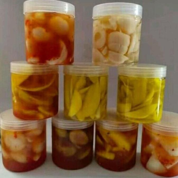 Processed - Asinan Buah Toples 600Gram Rendah Gula Rendah Gula