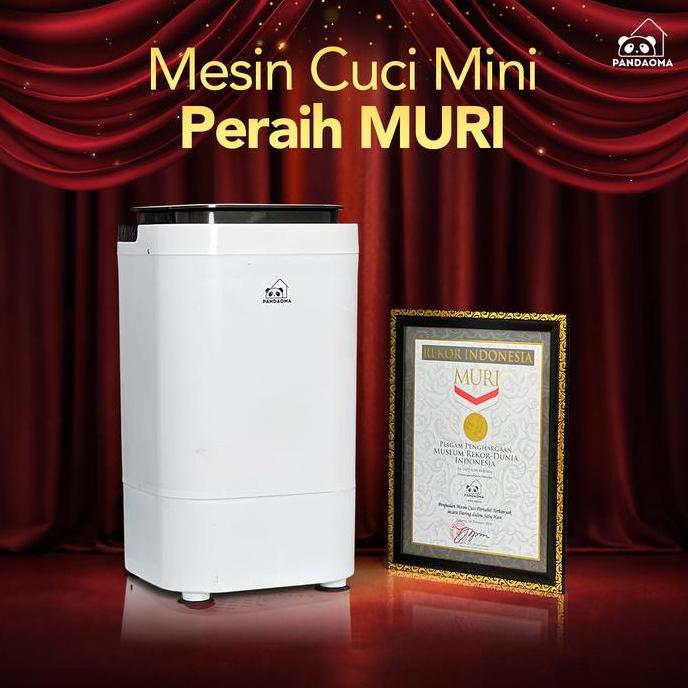 Destrifamel - Pandaoma Mesin Cuci Mini Atro Mesin Cuci Sepatu Mesin Cuci Portable Kapasitas 4,5kg