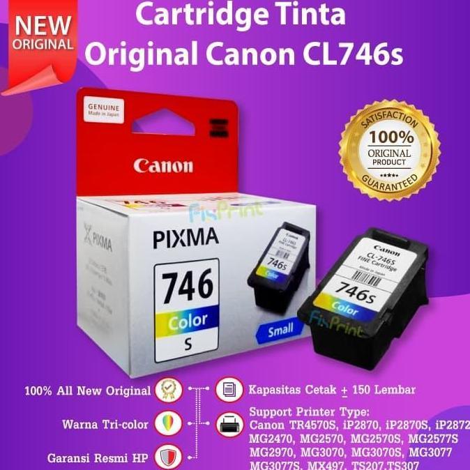 Bolehdijamin- Cartridge Cl746S 746S Printer Canon Mg570S Tr4570S Mg570