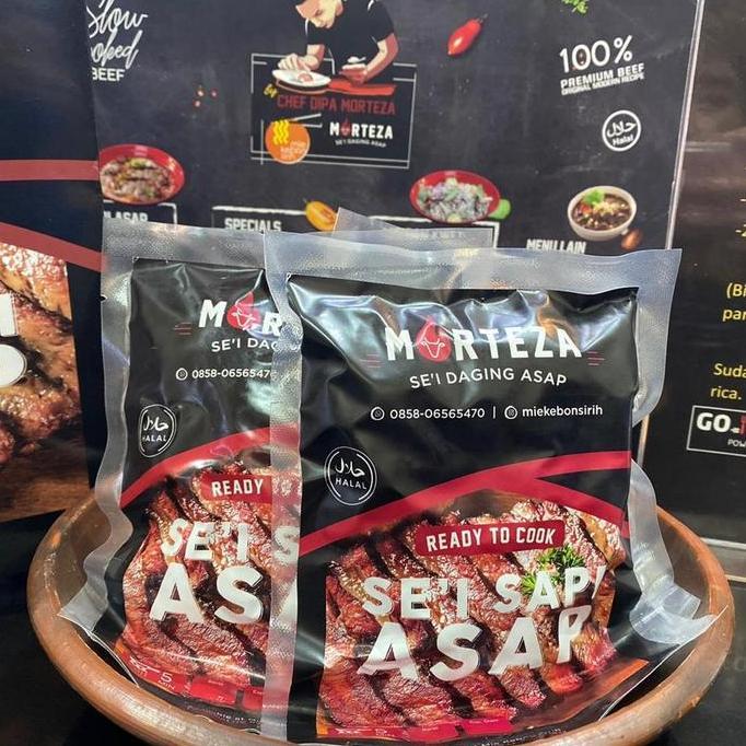 Processed - Sei Sapi Asap Morteza Lengkap 3 Varian Sambal