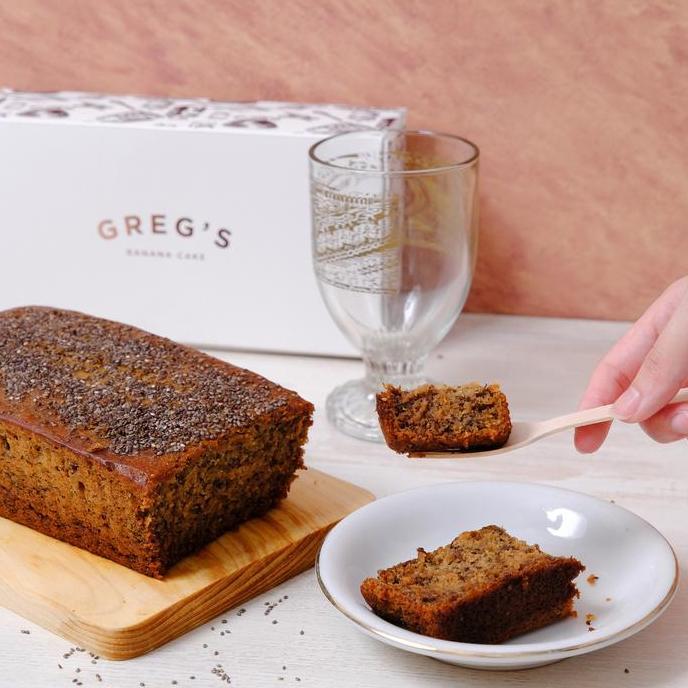 Jjd- Greg'S Banana Cake - Poppy Seed