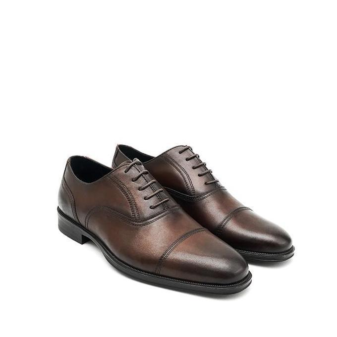 Sepatu Pria Venesia Brown Sepatu Kulit Pria Oxford By Mario Minardi
