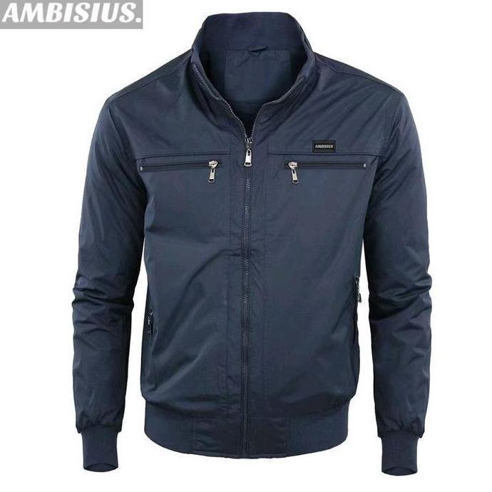 Uomo- Jaket Pria Jaket Parasut Anti Air