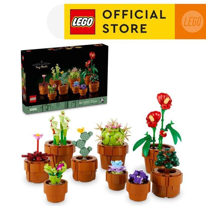 Mumpungready- Lego Botanicals 1039 Tiny Plants (758 Pieces), Building Block, Toys, Bricks