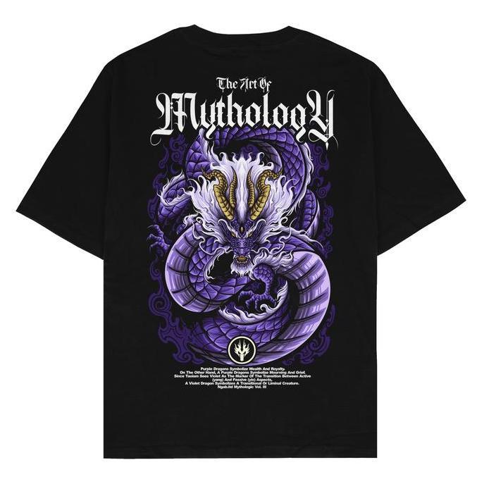 Superiore- (Gratis Stiker) Ngab Kaos Baju Distro Sablon Glow In The Dark The Art Of Mythologyc V.3 U