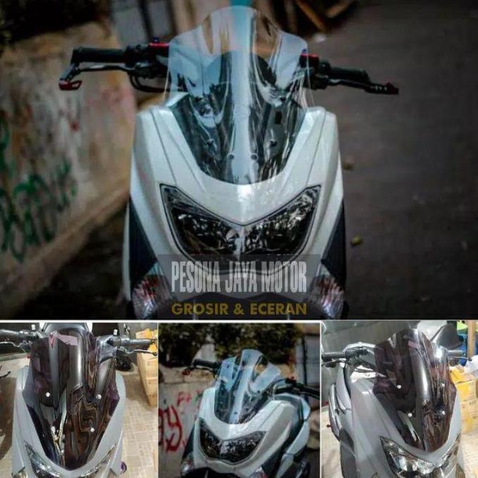 WINSHIELD NMAX TAMENG KACA DEPAN NMAX VISOR NMAX WINSIL NMAX MODEL NMAX OLD 2014-2019 DAN NMAX NEW 2