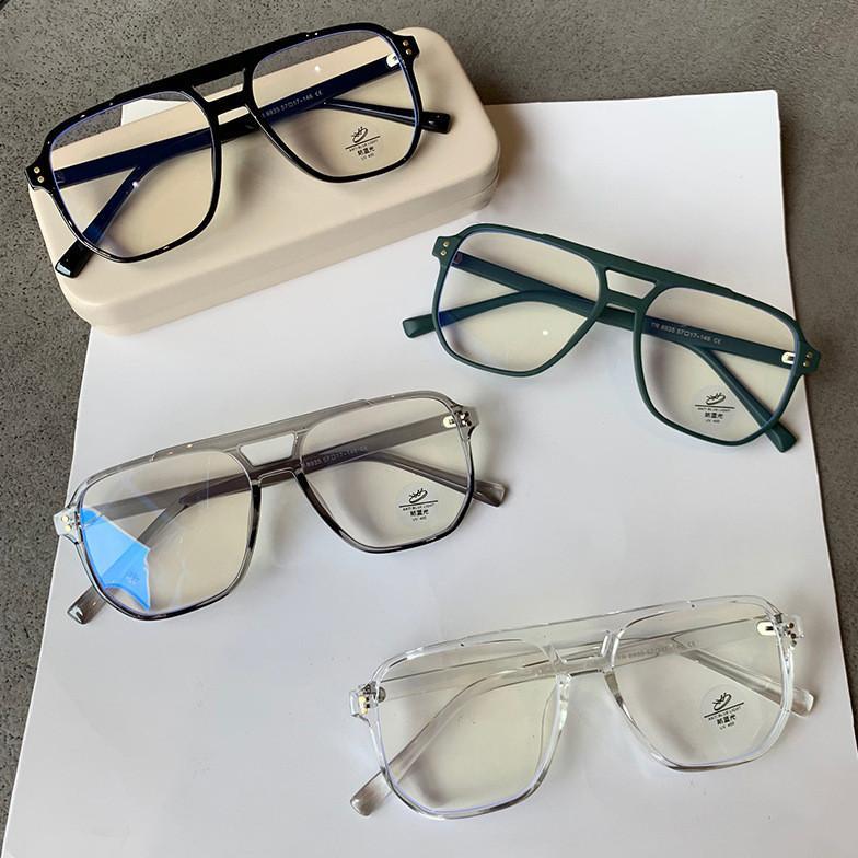 Grade Ori Kacamata Minus Ultralight Kacamata Fashion Baca Anti Blue Light Bingkai Sporty Unisex Pria