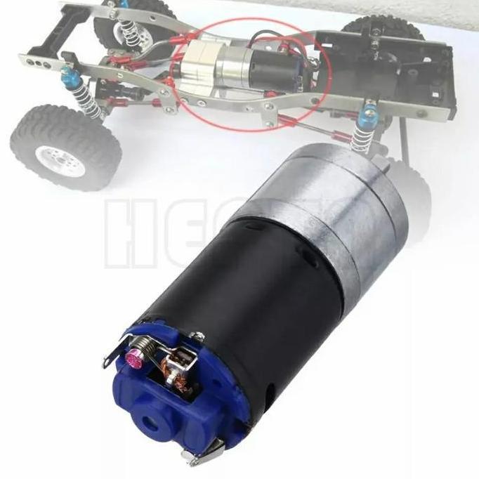 motor 370 reducer gearbox single speed RC MN WPL RGT