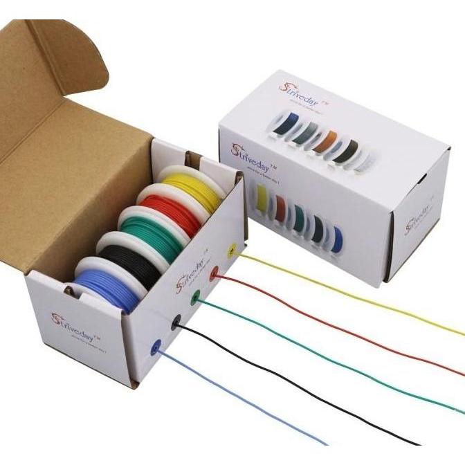 Promo Kabel cable tunggal AWG 28 AWG28 28AWG 1 roll 32 meter Diskon