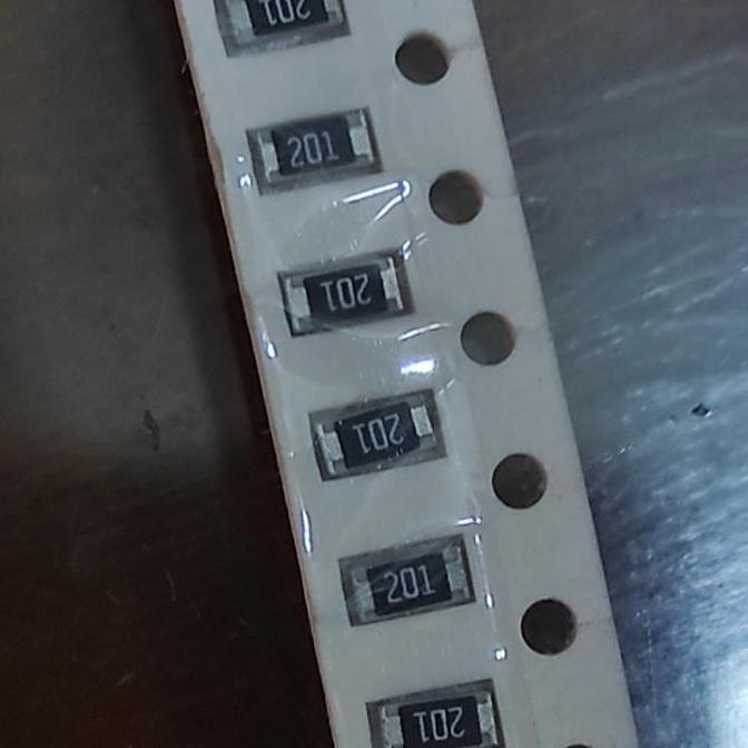 Resistor smd 2000 =200 ohm 1206=0,25watt