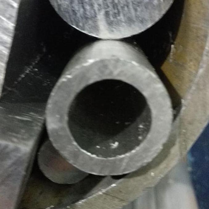 pipa aluminium 6063 od 33mm id 20mm tebal 6.5mm pipa dural