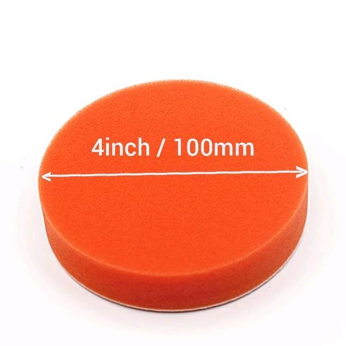 Busa Poles 4 inch velcro wax polish Car