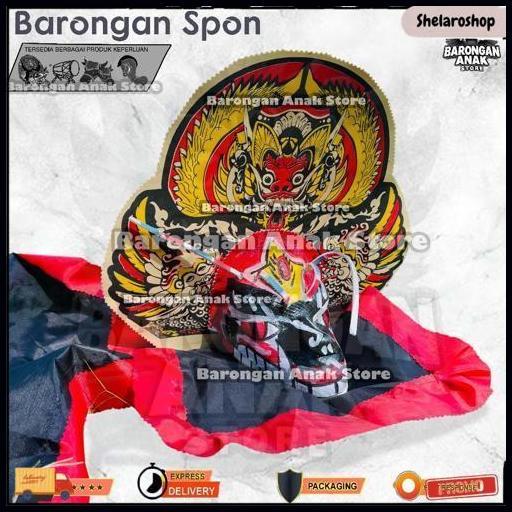 Barongan Anak Store Mainan Barongan Spons Anak Motif Bali Gratis Kain Murah Meriah