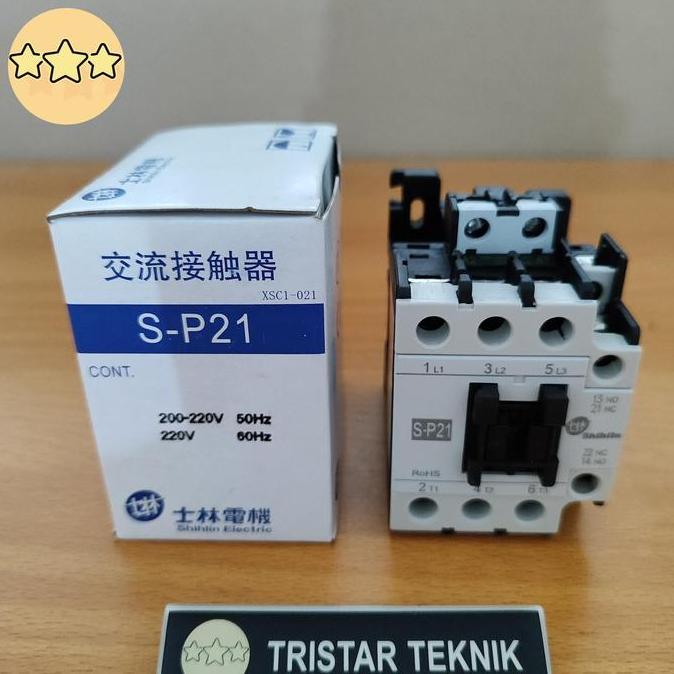 KONTAKTOR S-P21 S P21 SP21 SP-21 SP 21 SHIHLIN CONTACTOR SIAP KIRIM