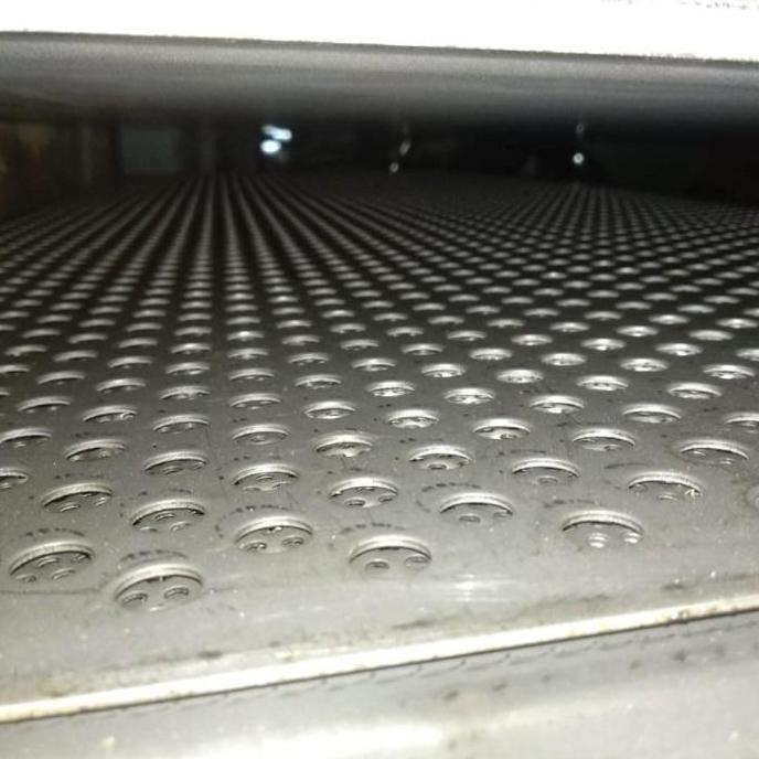 plat lubang ss 304 tebal 1mm lubang dia 5mm